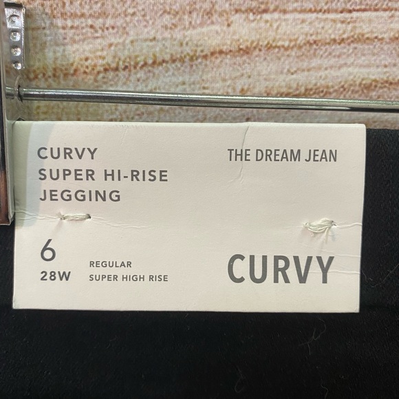 AE curvy super hi-rise Jeggins 6 28w - Picture 5 of 7